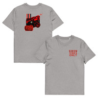 Unisex Organic Cotton T-Shirt | Front Embroidered & Back Printed - Thumbnail 18