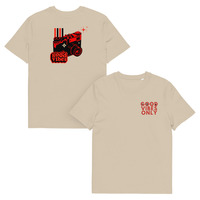 Unisex Organic Cotton T-Shirt | Front Embroidered & Back Printed - Thumbnail 19