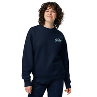 Unisex Eco Sweatshirt | Organic Cotton | Embroidered & Printed - Thumbnail 1