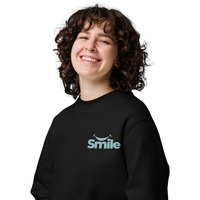 Unisex Eco Sweatshirt | Organic Cotton | Embroidered & Printed - Thumbnail 2