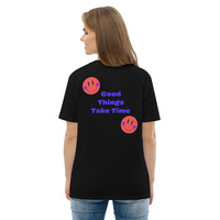 Eco-Friendly Organic Cotton T-Shirt | Unisex | Front & Back Print - Thumbnail 2