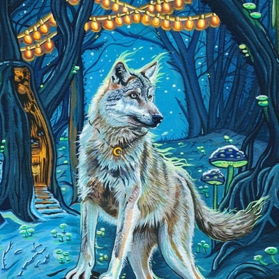 "a strange detour" print