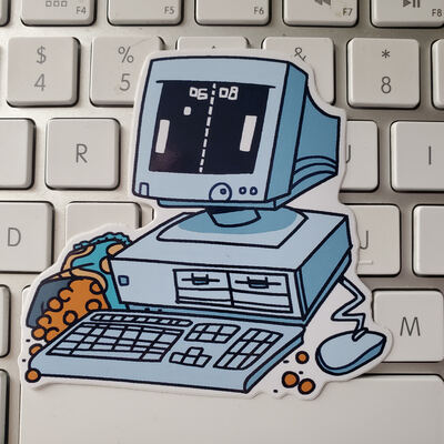 Gamer sticker