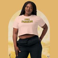 PME Fashion large gold arch Womens crop top - Thumbnail 3