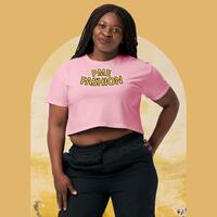 PME Fashion large gold arch Womens crop top - Thumbnail 4