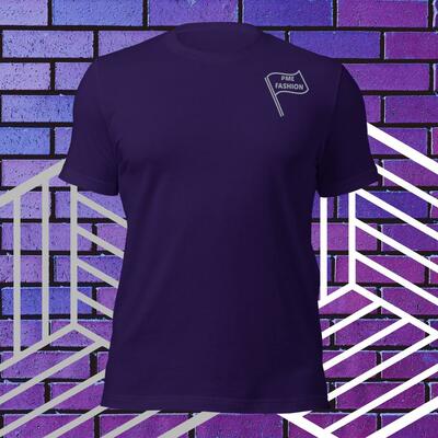 PME Fashion grey flag Unisex t-shirt