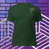 PME Fashion grey flag Unisex t-shirt - Thumbnail 3