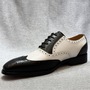 Men's brogue business casual leather shoes-3