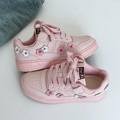 Sakura stitching casual shoes