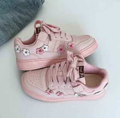 Sakura Stitching Casual Shoes