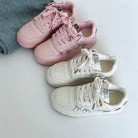 Sakura Stitching Casual Shoes - Thumbnail 4