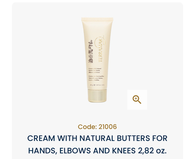 CREAM WITH NATURAL BUTTERS FOR HANDS, ELBOWS AND KNEES 2,82 oz.