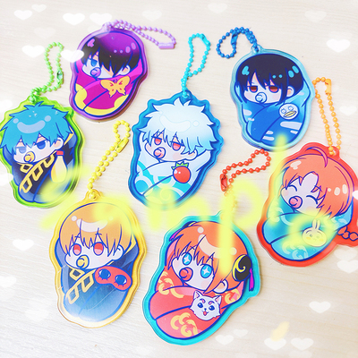 Gintama Baby Acrylic charm & stickers