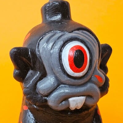 Arttoy by grape brain "kedamomo doll"