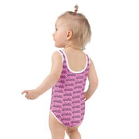Sparkle Pink Baby  Kids Swimsuit - Thumbnail 1
