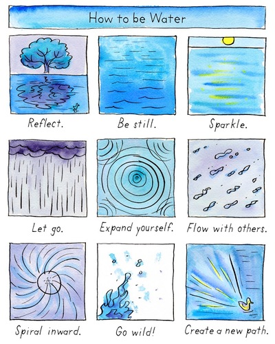 "How to Be Water" Poster