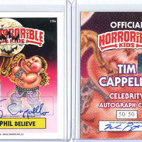 Horrorible Kids TIM CAPPELLO- CELEBRITY AUTO Card - Thumbnail 1
