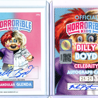 Horrorible Kids BILLY BOYD- CELEBRITY AUTO Card - Thumbnail 1