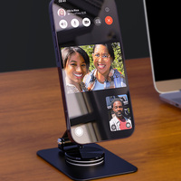 Aluminum Alloy Bracket With Wireless Charger For Phone ICD09 - Thumbnail 5