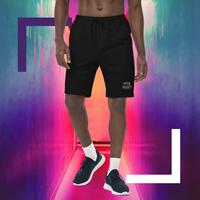 PME Fashion black arch Men's fleece shorts - Thumbnail 1