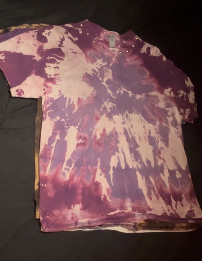Purple Anti-Dye Tee