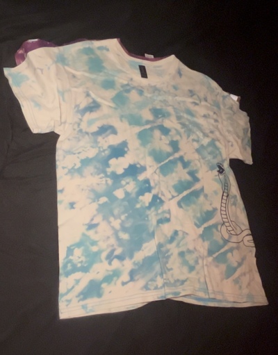 Blue Anti-dye Tee