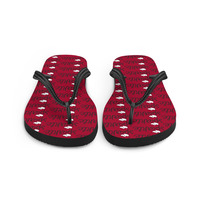 Sparkle Frabic Flip-Flops - Thumbnail 3