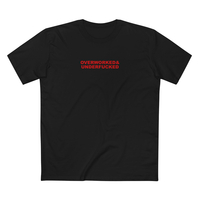 Free Shipping-OVERWORKED TEE - Thumbnail 2