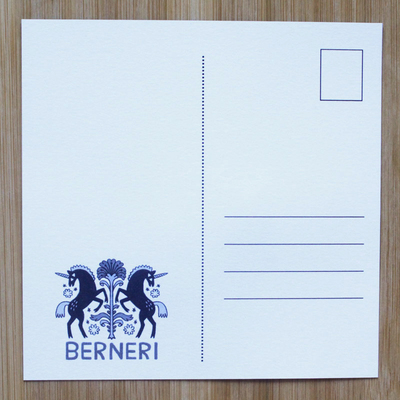 Creature coin postcard