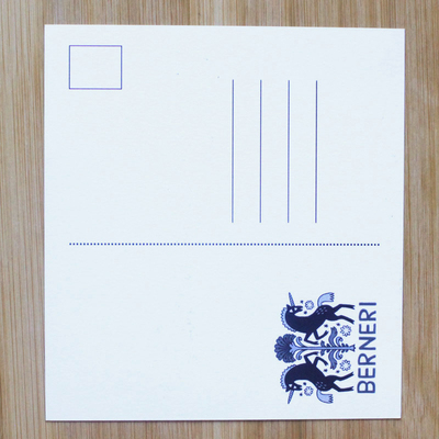 White snake postcard