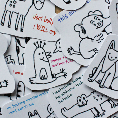 Ugly Animals Sticker Pack