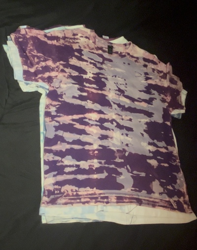 Purple Camo Anti-dye Tee