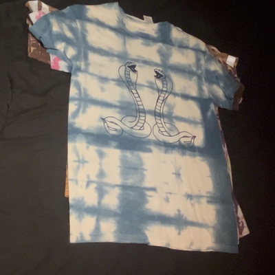 Indigo dye cobra tee 