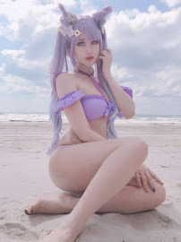 Keqing Beach Ver. Genshin Impact