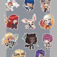 Metaphor 3" Vinyl Stickers - Thumbnail 1