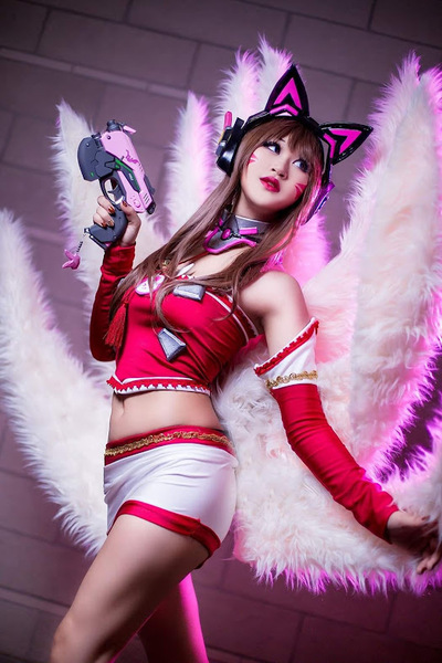 D.VA Ahri Crossover Ver. Overwatch
