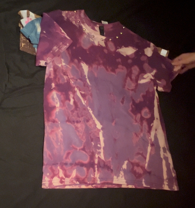 Purple Studded Anti-dye Tee
