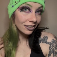 Green Beanie with Mixed Metal embellishments  - Thumbnail 2