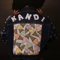 Kandi embellished Denim Jacket  - Thumbnail 5