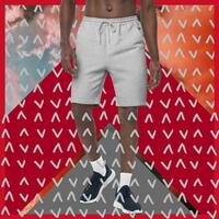 PME Fashion grey flag Men's fleece shorts - Thumbnail 1