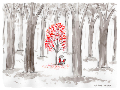 "Lost in the Woods" Poster