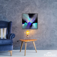 Chroma Burst - Blue Purple Turquoise Abstract - Thumbnail 3