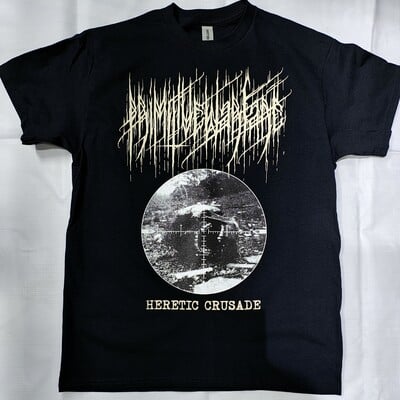 Primitive warfare 'heretic crusade' t-shirt