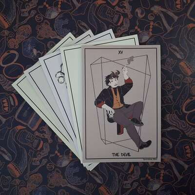 Quicksilver tarot mini prints