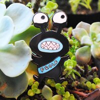 Ribbit King B Grade Enamel Pin - Thumbnail 1
