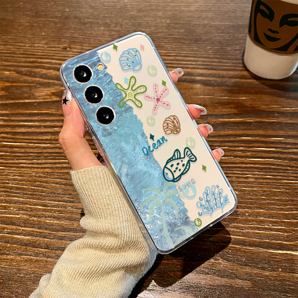 Summer Ocean Pattern Case For Samsung Note 20 S26 25 Case SGN102