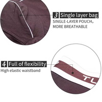 Monday Bamboo fiber Purple men's boxer briefs 1904PJ - Thumbnail 3