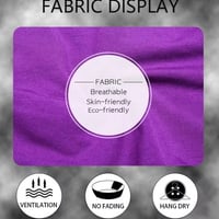 Monday Bamboo fiber Purple men's boxer briefs 1904PJ - Thumbnail 4