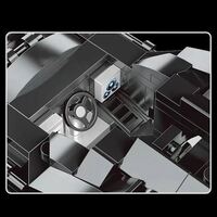  Unique No-Name Bat Sports Car Building Blocks - Thumbnail 2