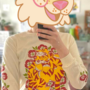 TIGERS & POPPIES Full Color Long Sleeve Tee-1